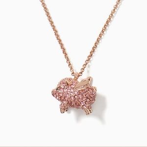 🐷Kate Spade Imagination Pave Pig Necklace